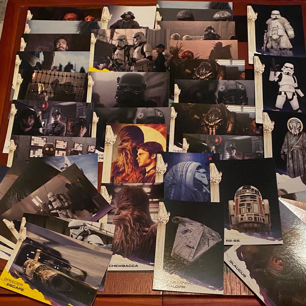 Star Wars Kids Trading Cards Set